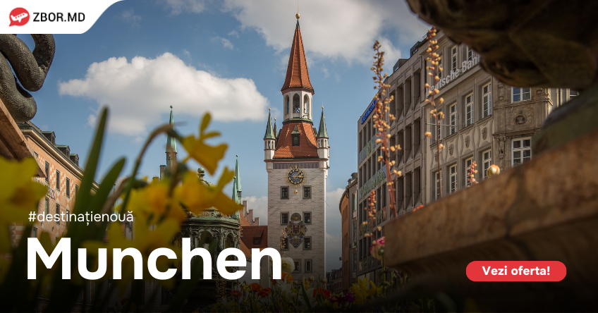 Cinci motive pentru care ar trebui să vizitezi orașul german München
