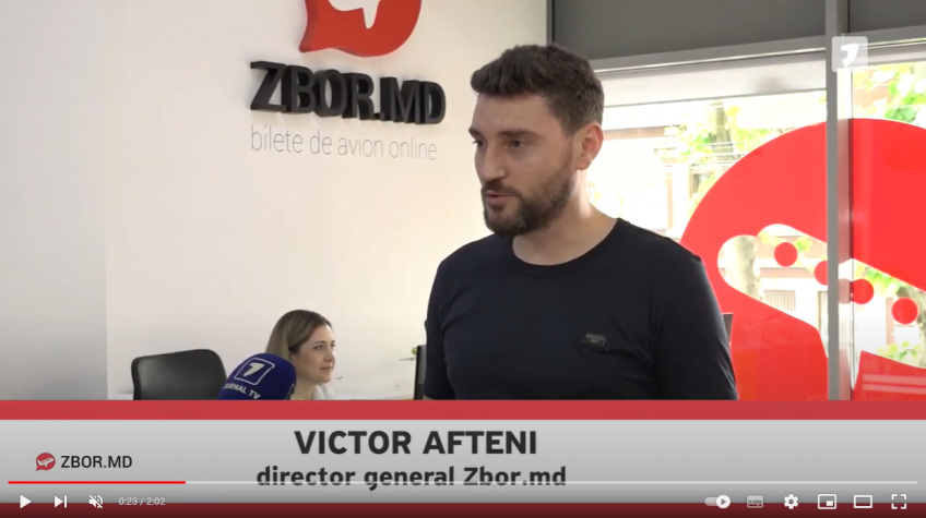 Victor Afteni despre succesul companiei Zbor.md